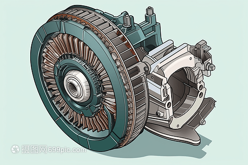 交流发电机核心零件详解 构造与功能解析